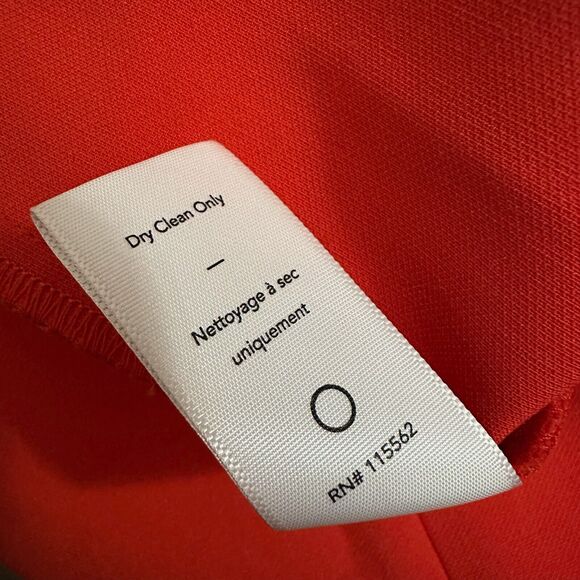 LIKELY Eyelet Manhattan Mini Dress Red Short Sleeve Party NWT *FLAWS* - Picture 14 of 15